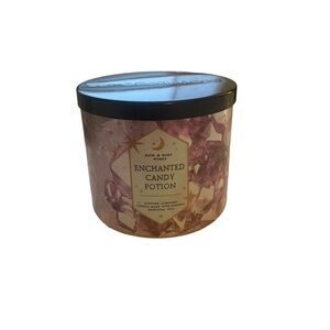 BBW Enchanted Candy Potion 3-Wick Candle Used